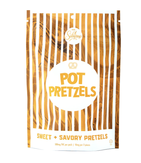 Sublime 100mg Pretzels - Sweet & Savory