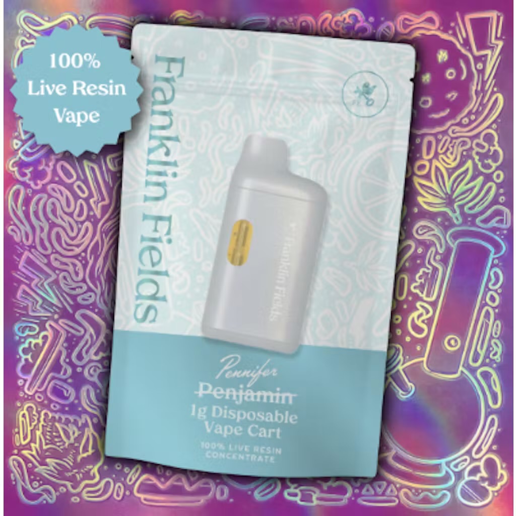 Franklin Fields Lemon Barz Live Resin Pennifer 1.0g