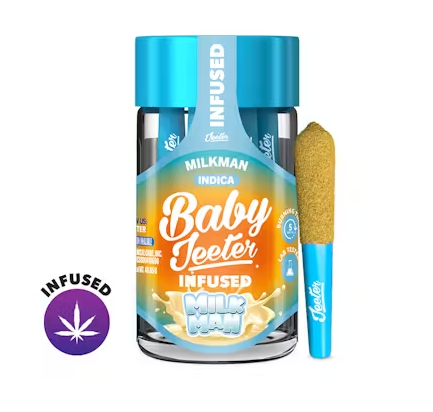 Jeeter - Infused Baby Jeeter - x 5 (2.5g)- Milk Man