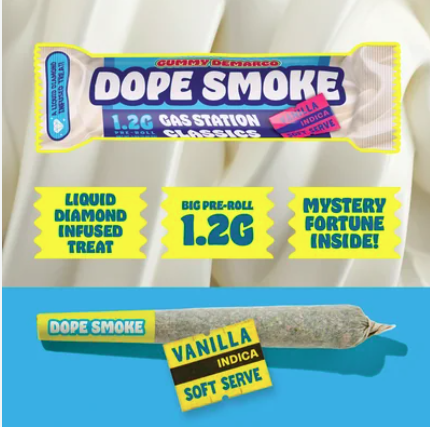 Smokes Vanilla Soft Serve