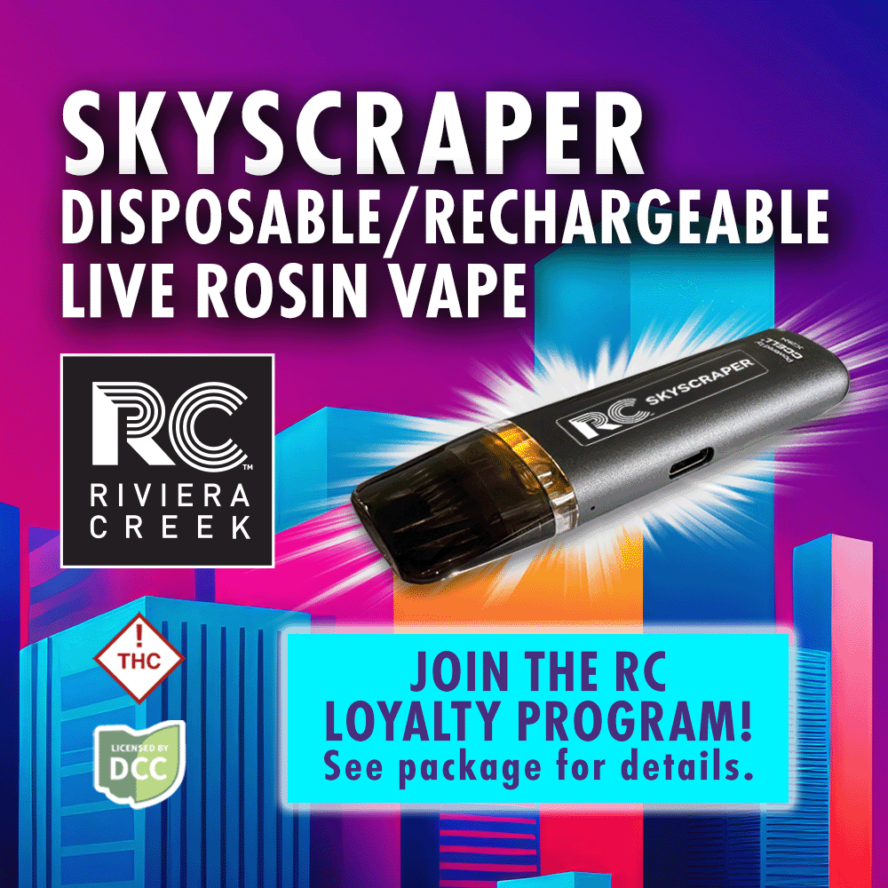 Skyscraper Live Rosin Disposable/Rechargeable Vape