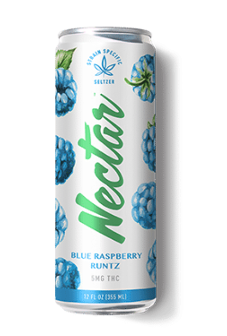 Drinks | Blue Raspberry Runtz Seltzer | 5mg