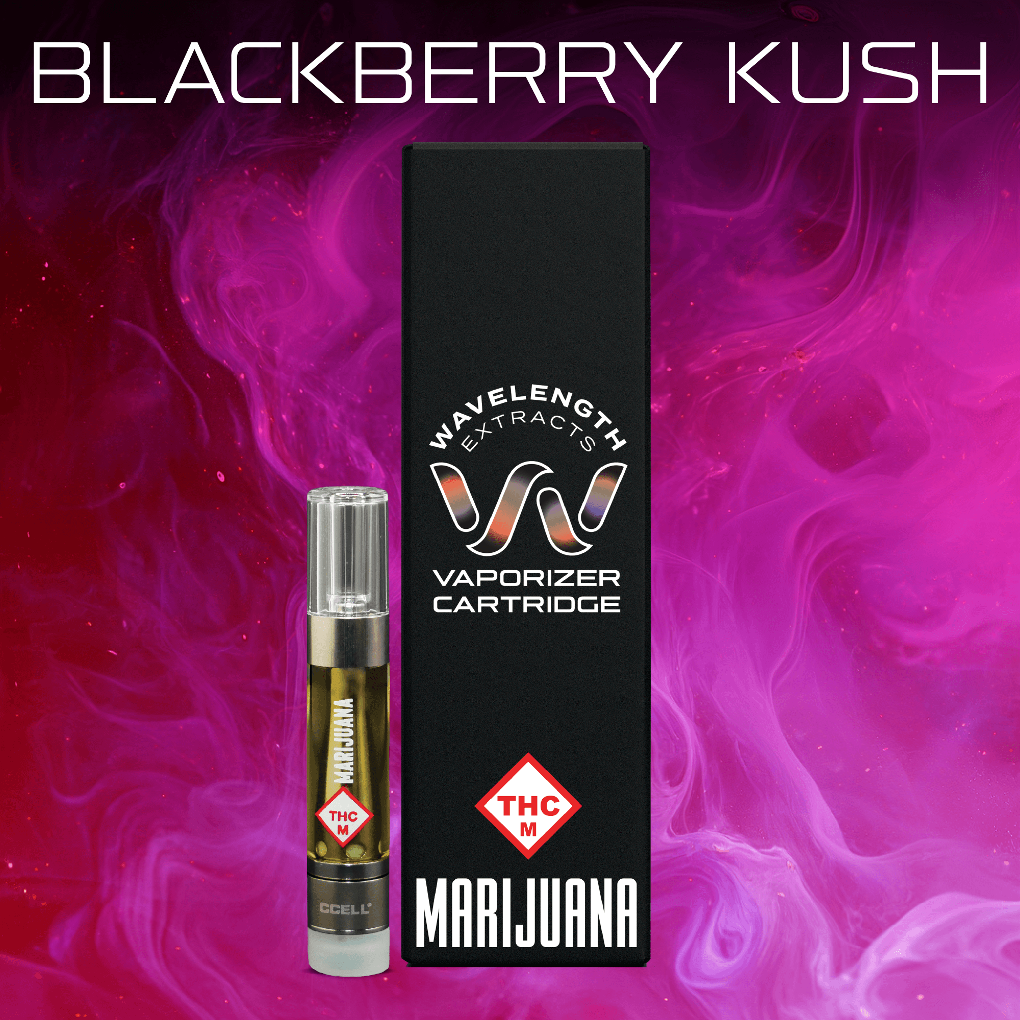 Blackberry Kush | 1g Distillate Cartridge