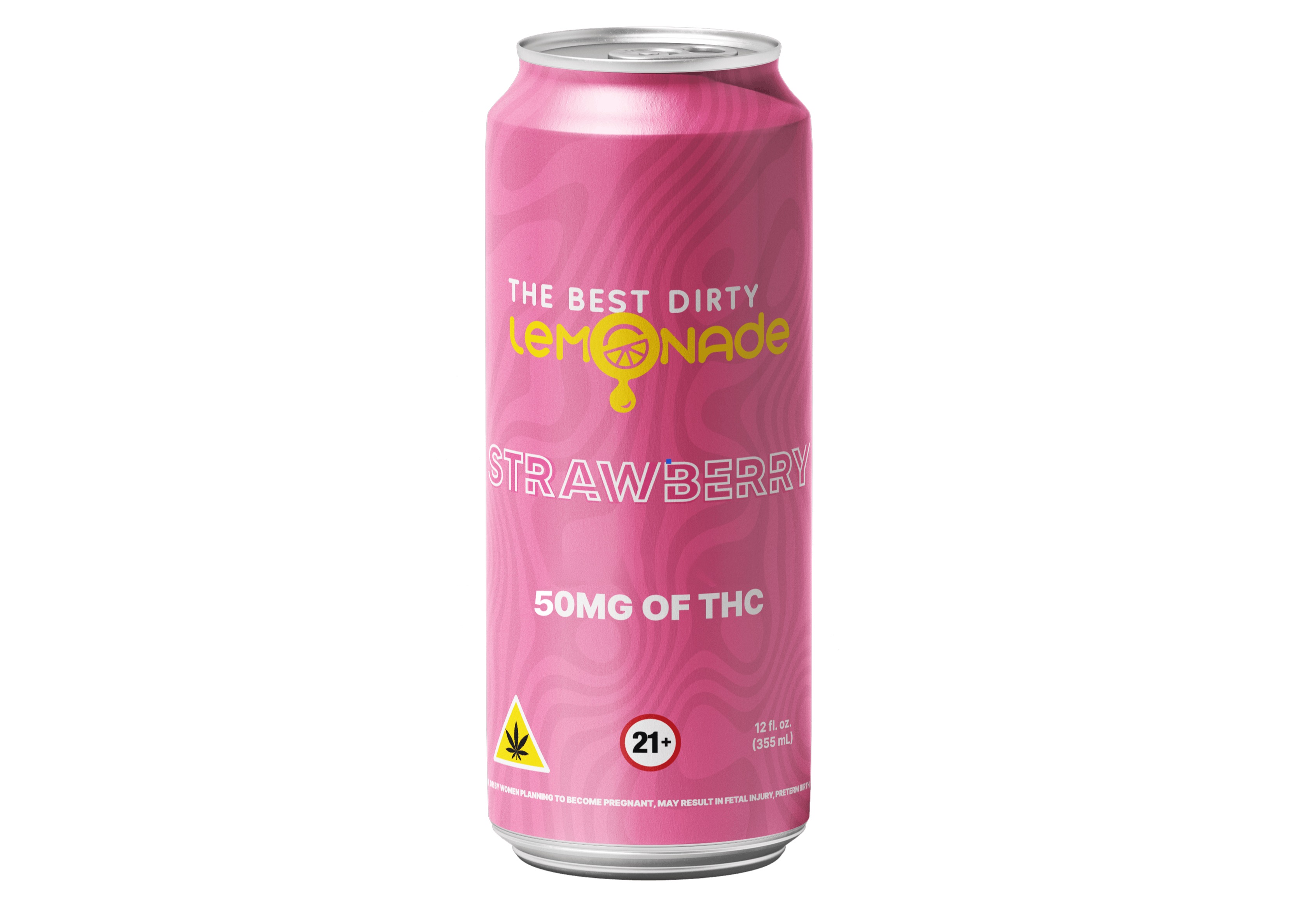 BEST DIRTY LEMONADE | STRAWBERRY LEMONADE | 50 MG INFUSED BEVERAGE