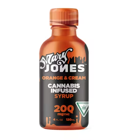 Mary Jones Syrup 200mg - Orange & Cream