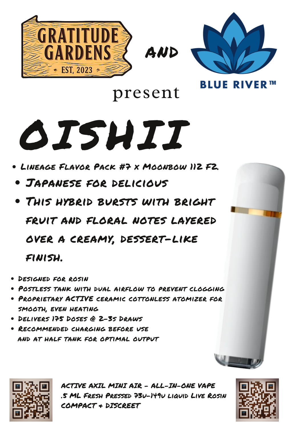 Oishii Rosin Aio