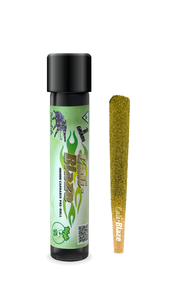 Cali Blaze | Mojito | Tarantula Infused Pre-roll | 1g | Hybrid