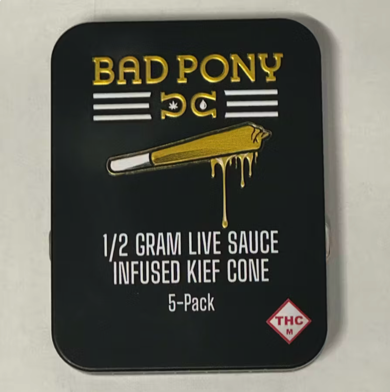 Live Sauce 5pk Infused Prerolls