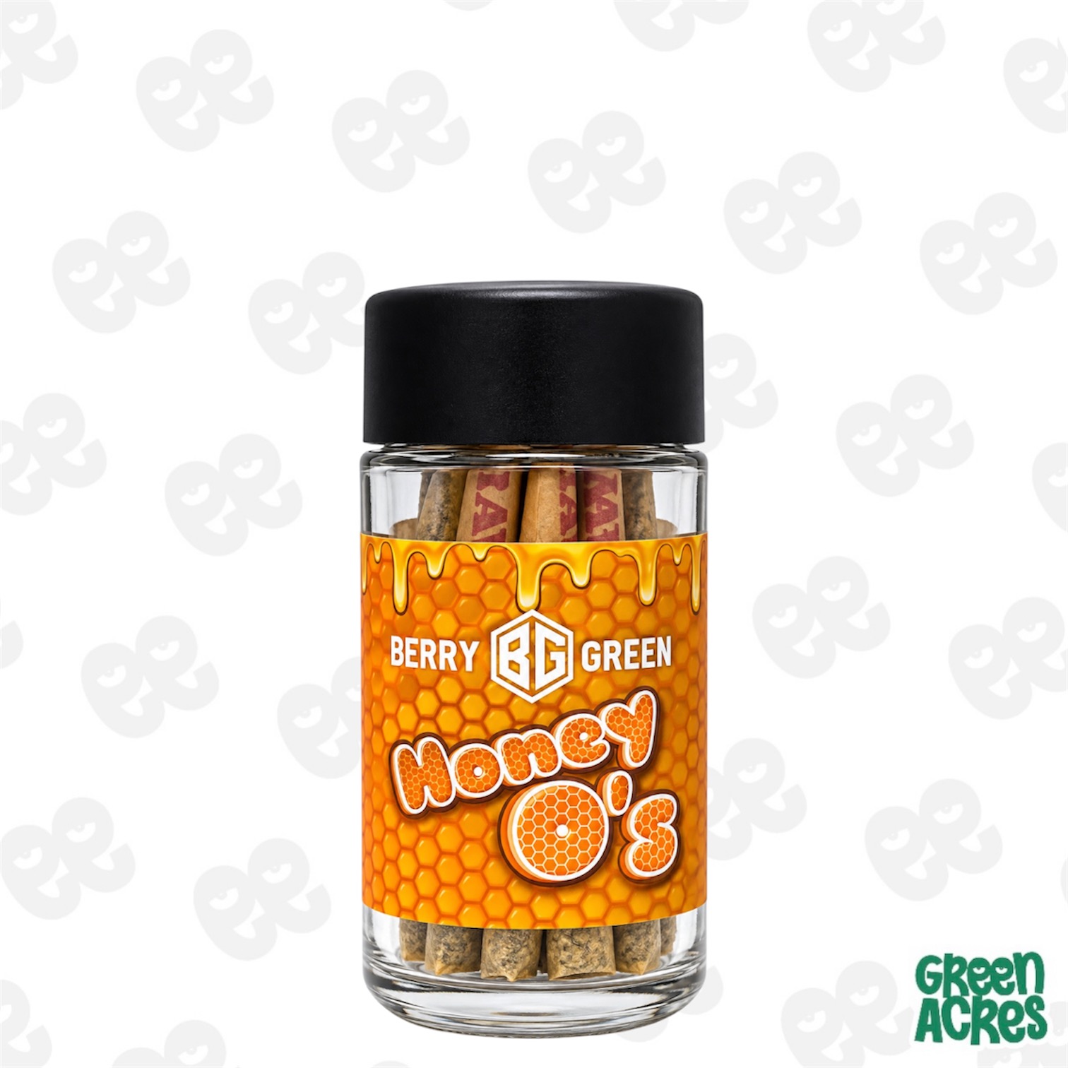 Berry Green: Honey O's 7-Pack Infused Preroll (.5G x 7)