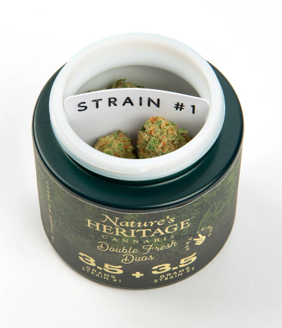 NATURE HER Double Fresh Duos Chocolatina + Lilac Diesel 7g