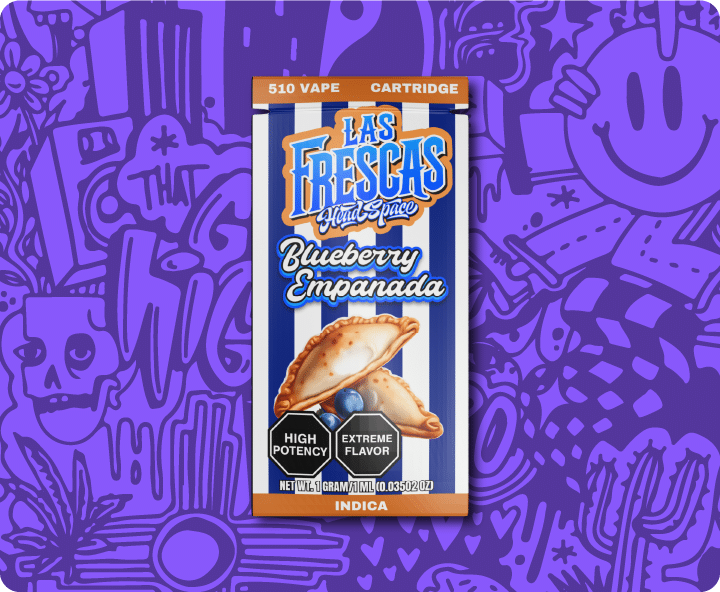 Las Frescas 510 - Cart - Blueberry Empanada