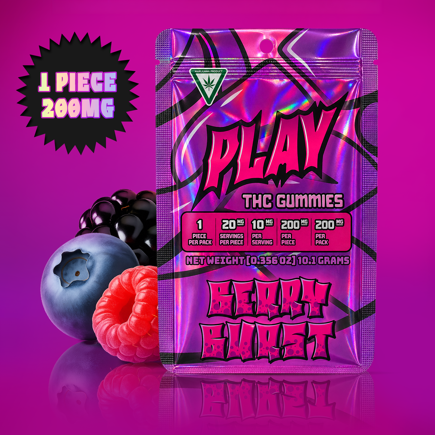 Play Cannabis Berry Burst
