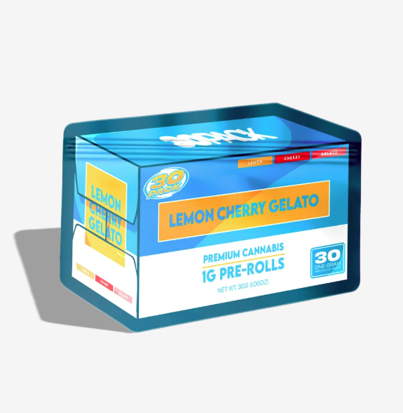 Distro 10 - 30 x Pre Rolls - Lemon Cherry Gelato
