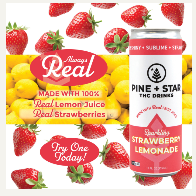 Strawberry Lemonade  | 5mg | Pine + Star product photo