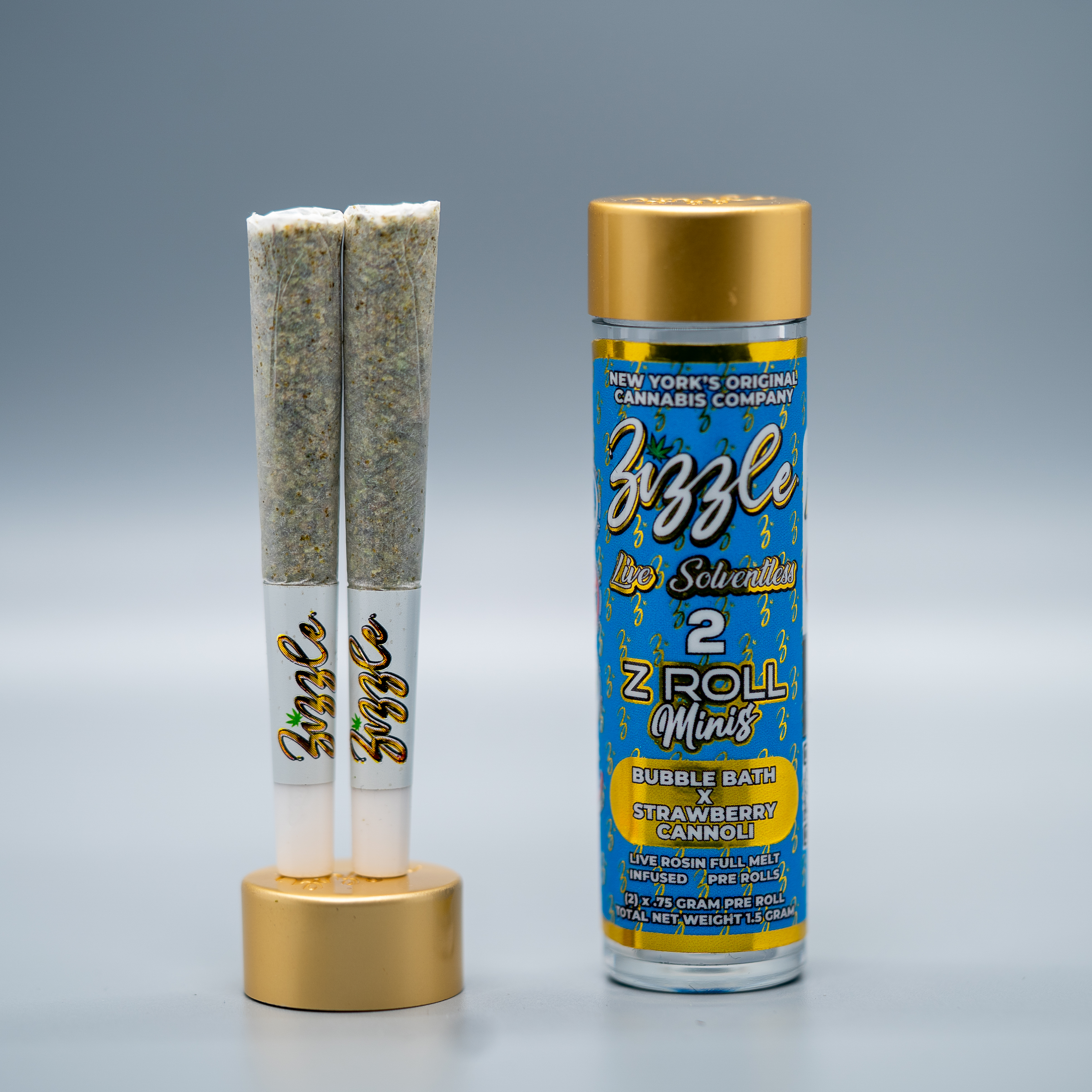 BUBBLE BATH X STRAWBERRY CANNOLI - FULL MELT INFUSED PRE-ROLL 2PK