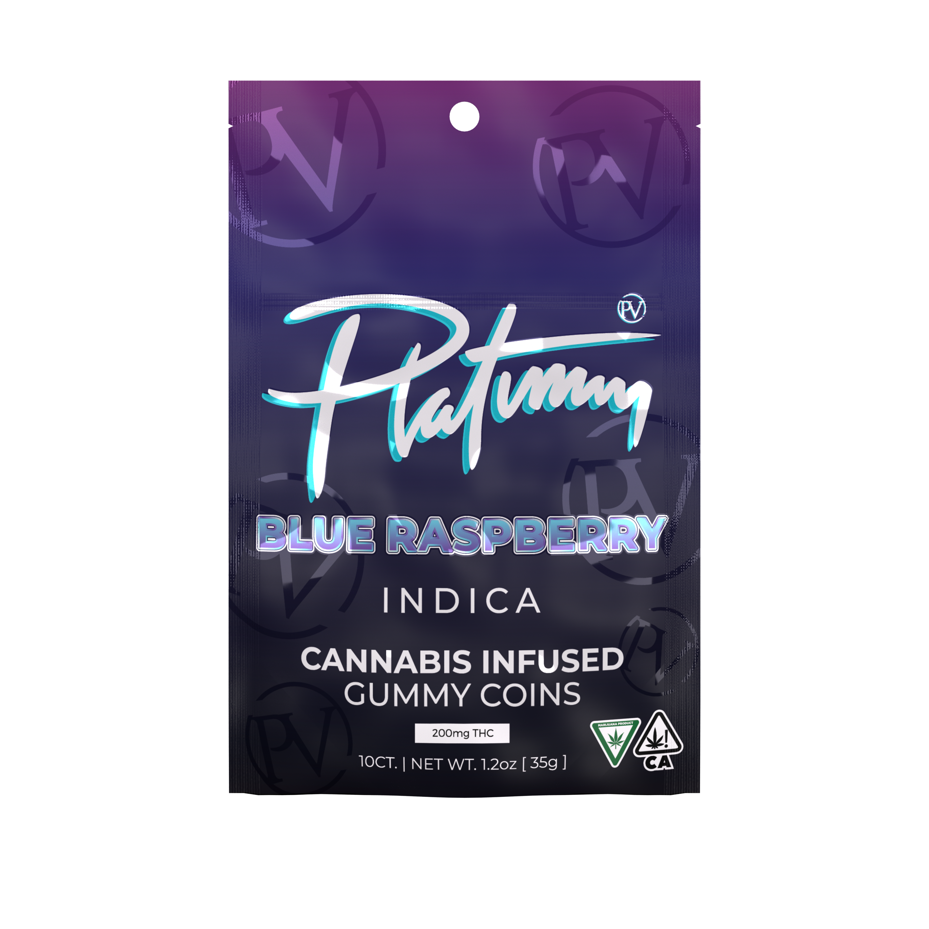 200mg Gummies | Blue Raz
