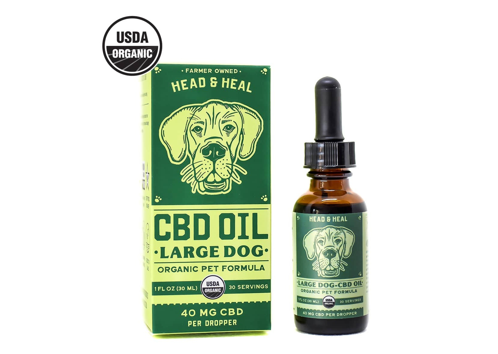Oil For Large Dogs / 60 Servings