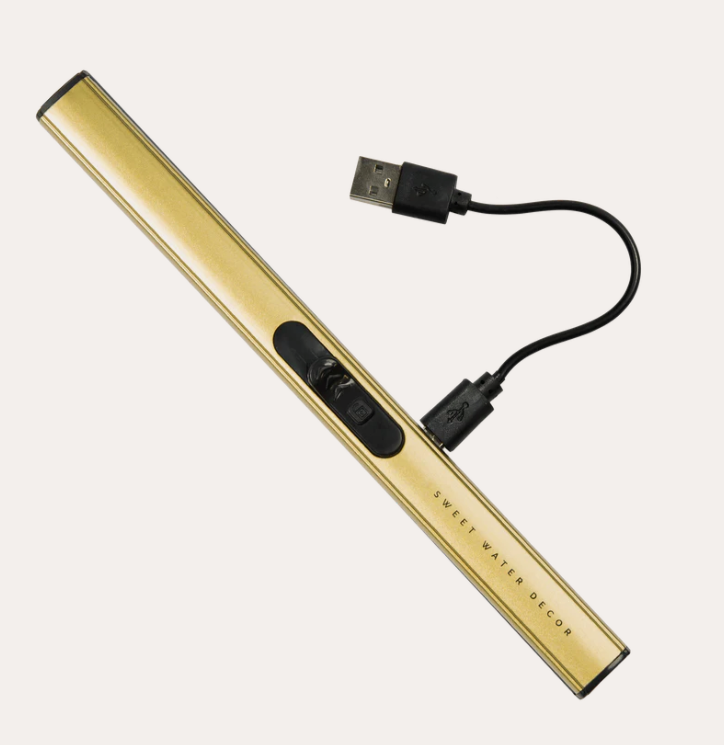 Sweet Water Decor - USB Rechargeable Lighter (Gold)