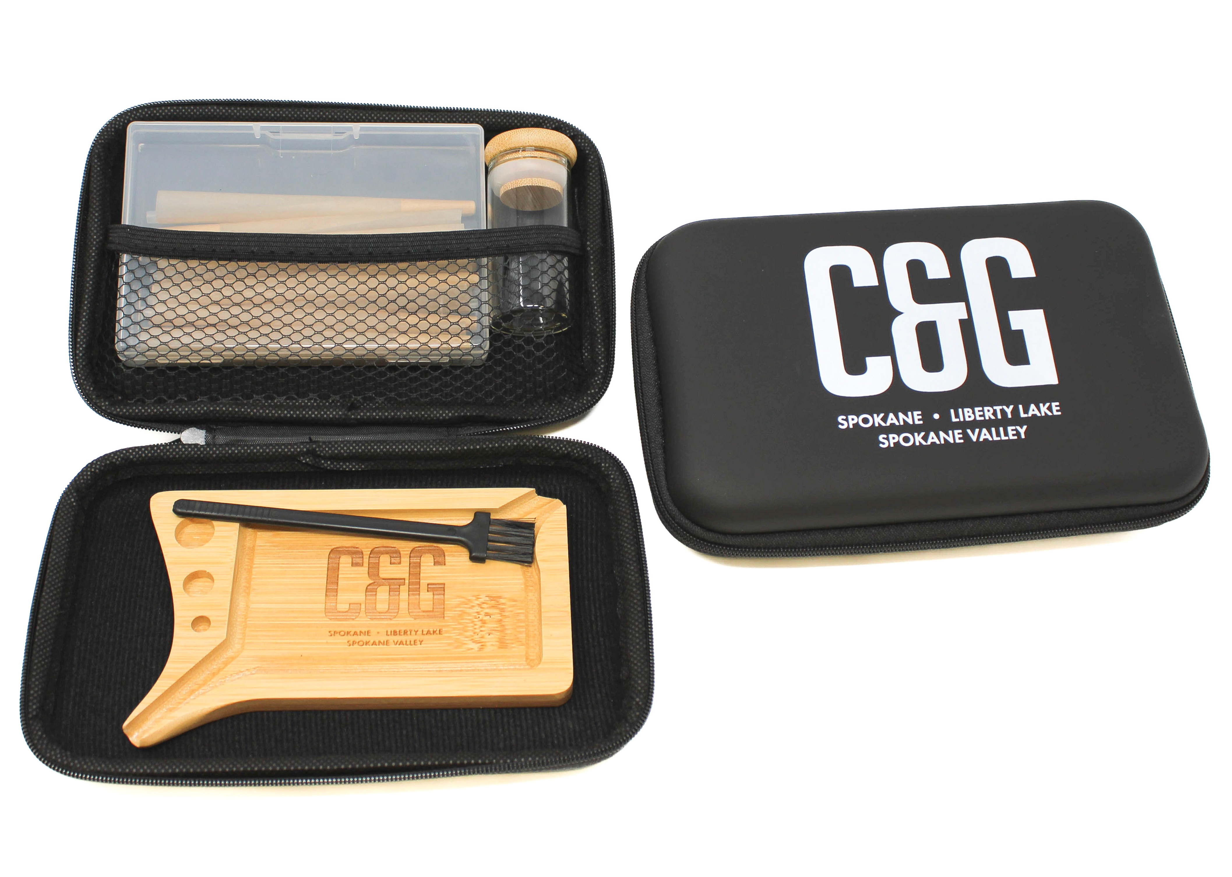 Xyz Branded Rolling Tray Kit