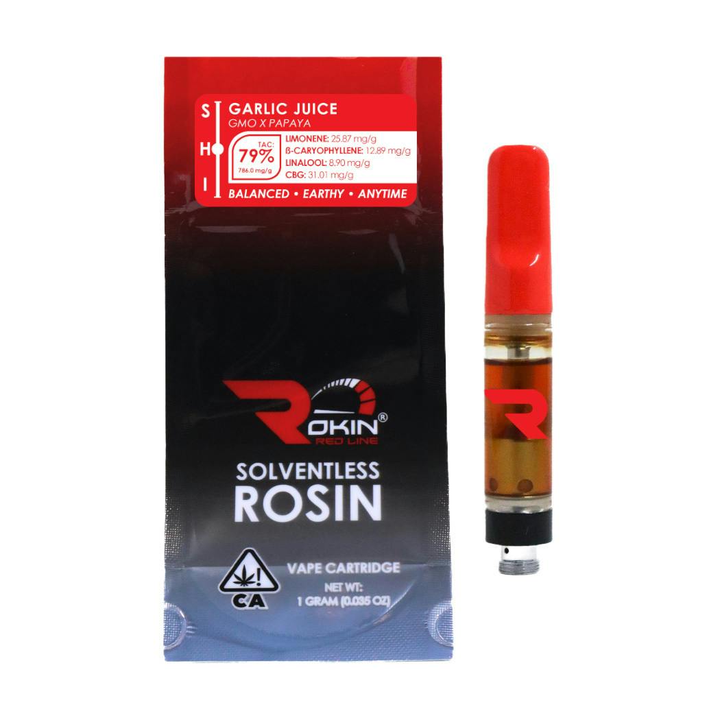 Garlic Juice 1g Redline Rosin Cartridge
