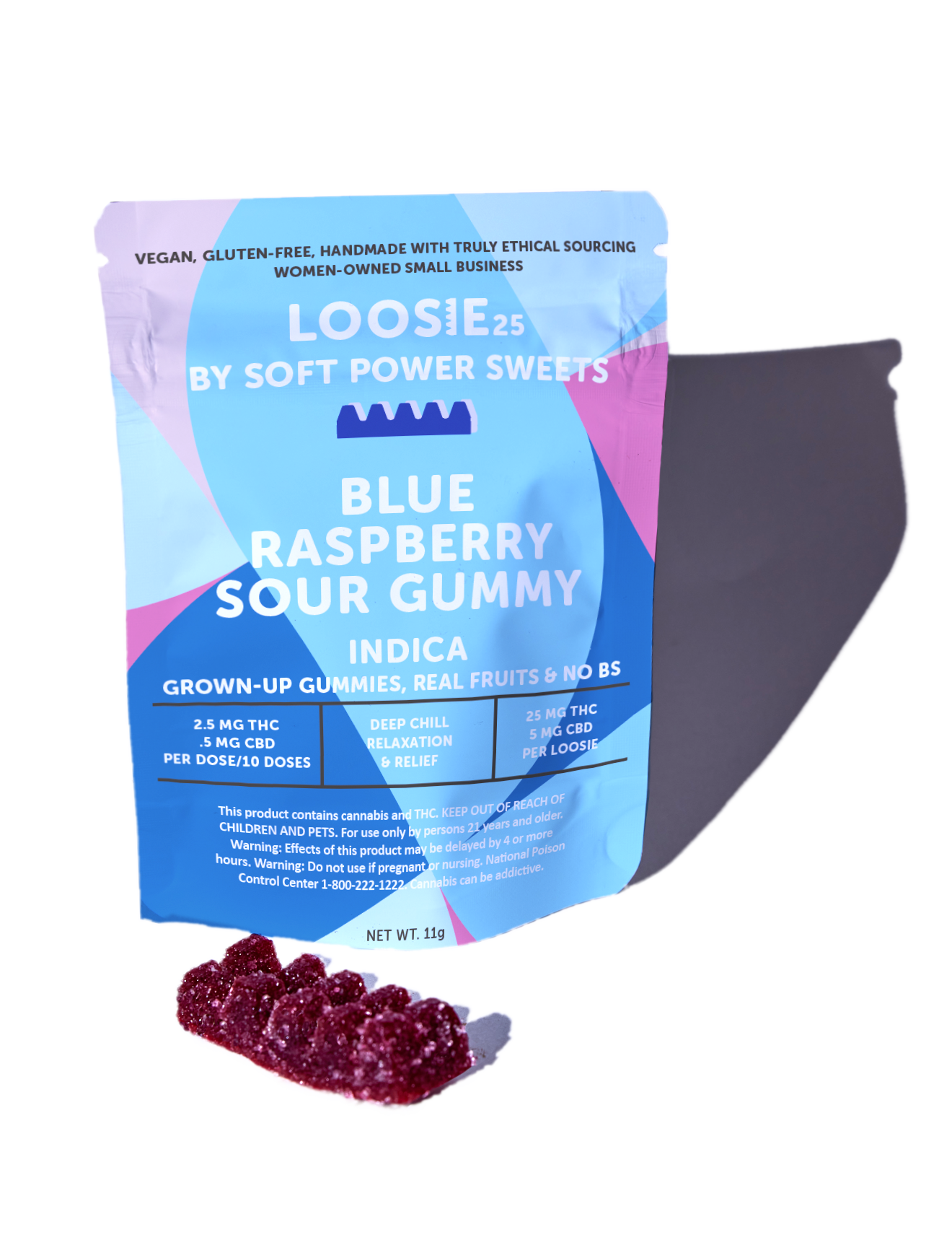 Loosie | Blue Raspberry | Gummy | 25mg