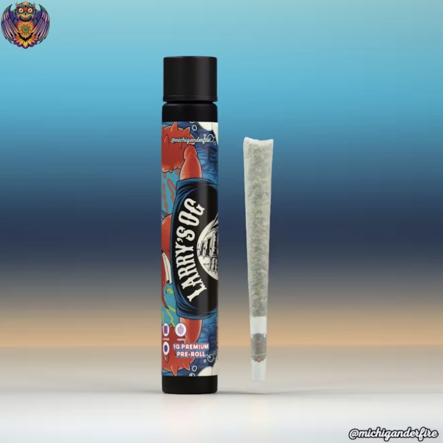 Michigander Fire Larry's OG Pre-Roll 1.0g