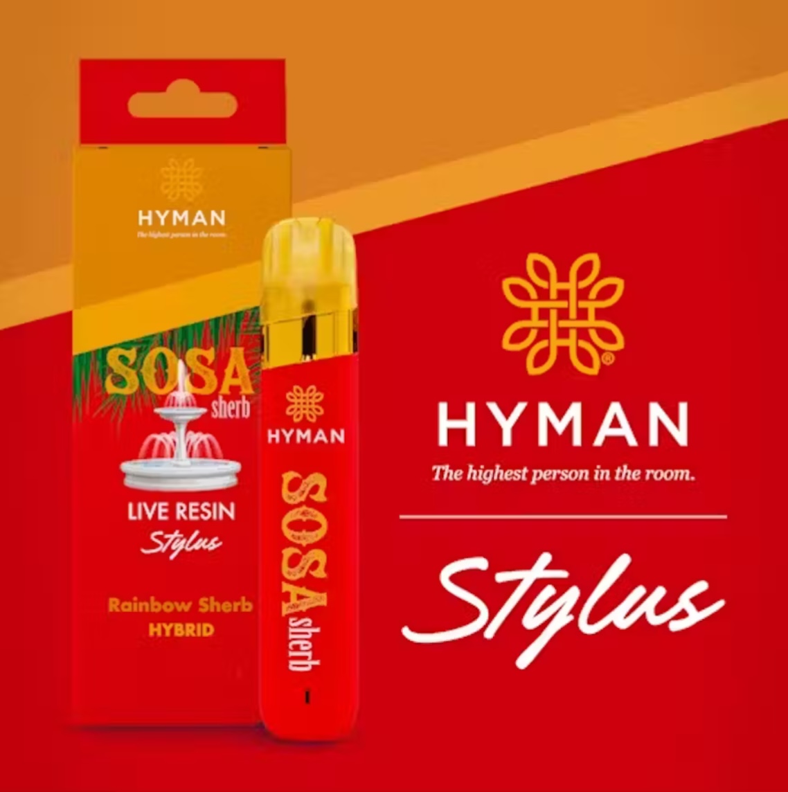 HYMAN: Sosa Sherb 1G Live Resin Stylus