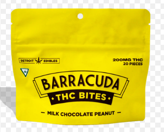 Edible | Peanut Milk Chocolate | 200mg | Barracuda Bites