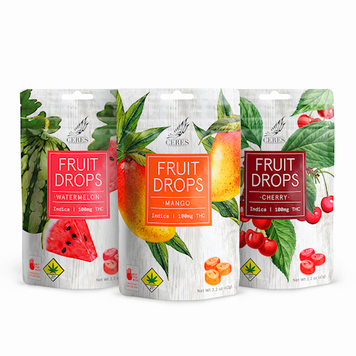 Strawberry CBD Fruit Drops 10-pack | 200mg