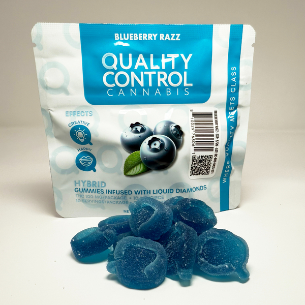 Blue Razz Gummy Diamond Infused