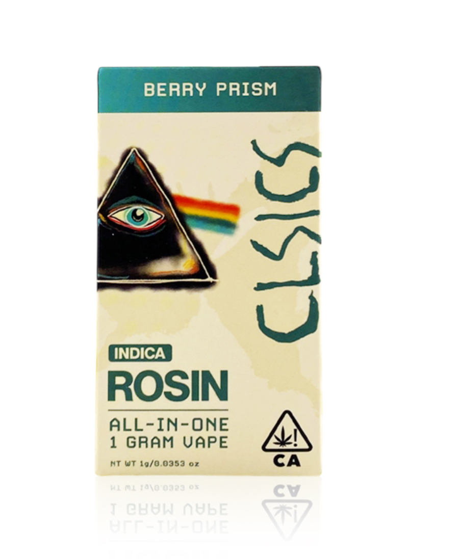 VAPE (LIVE ROSIN) - INDICA - BERRY PRISM