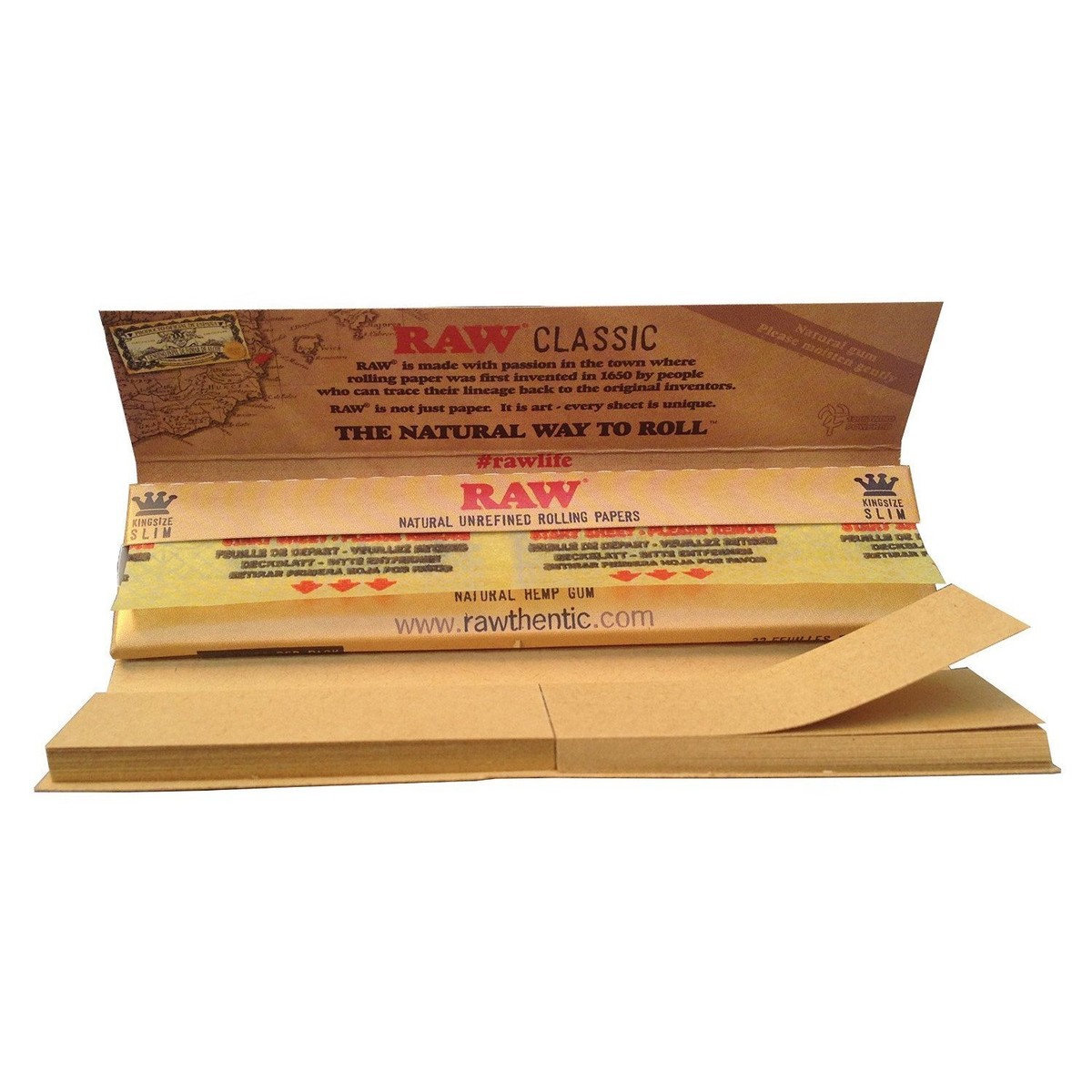 Black Connoisseur King Size Slim