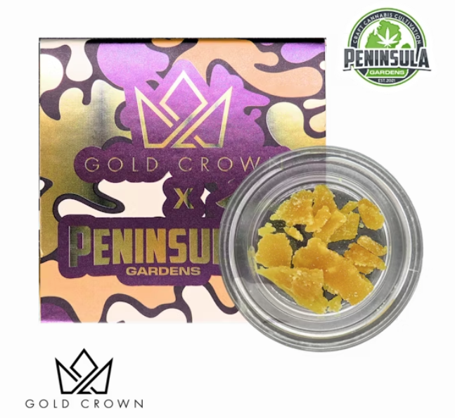 Gold Crown x Peninsula Gardens - Crumble - Candy Blues