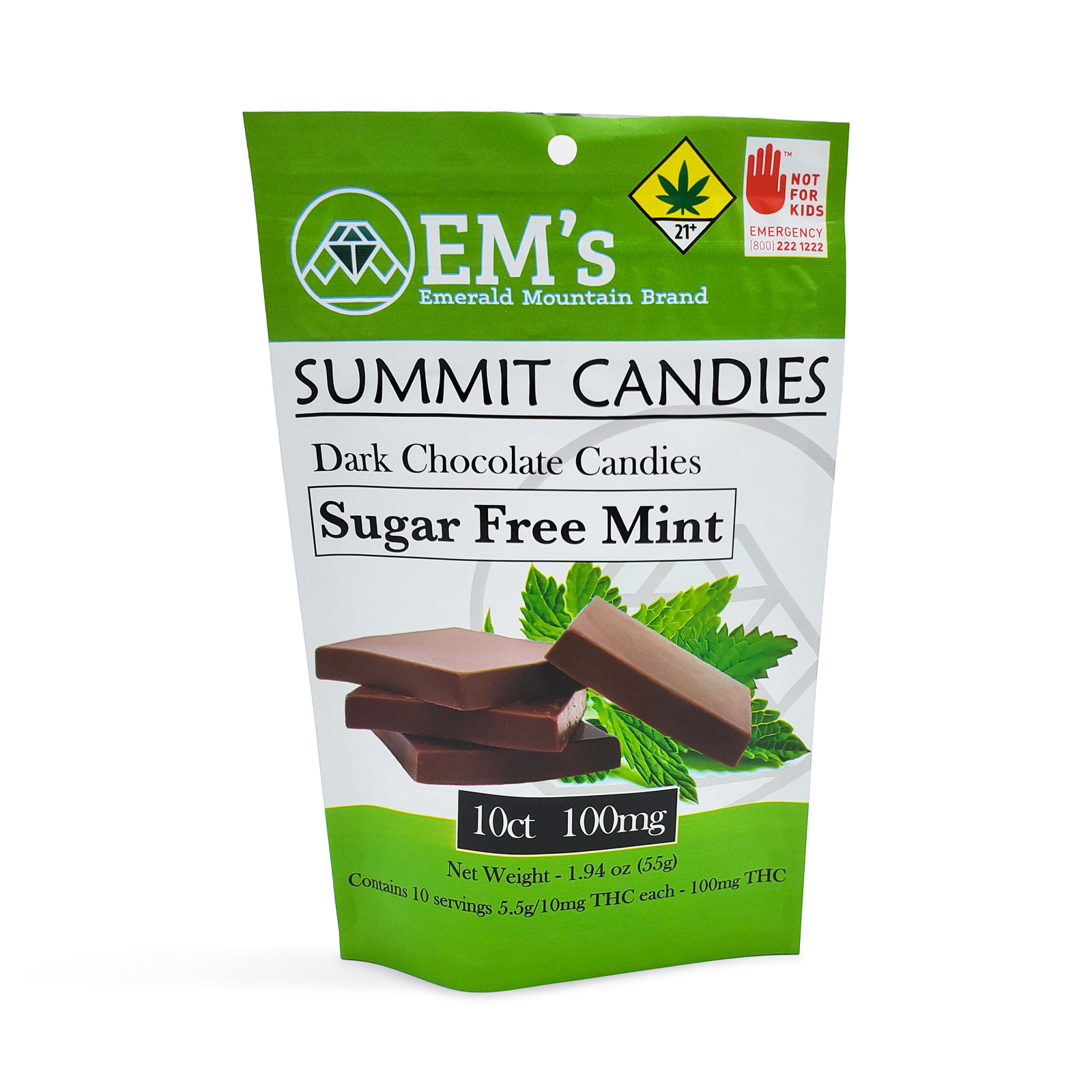 Chocolate Sugar Free Mint Candies