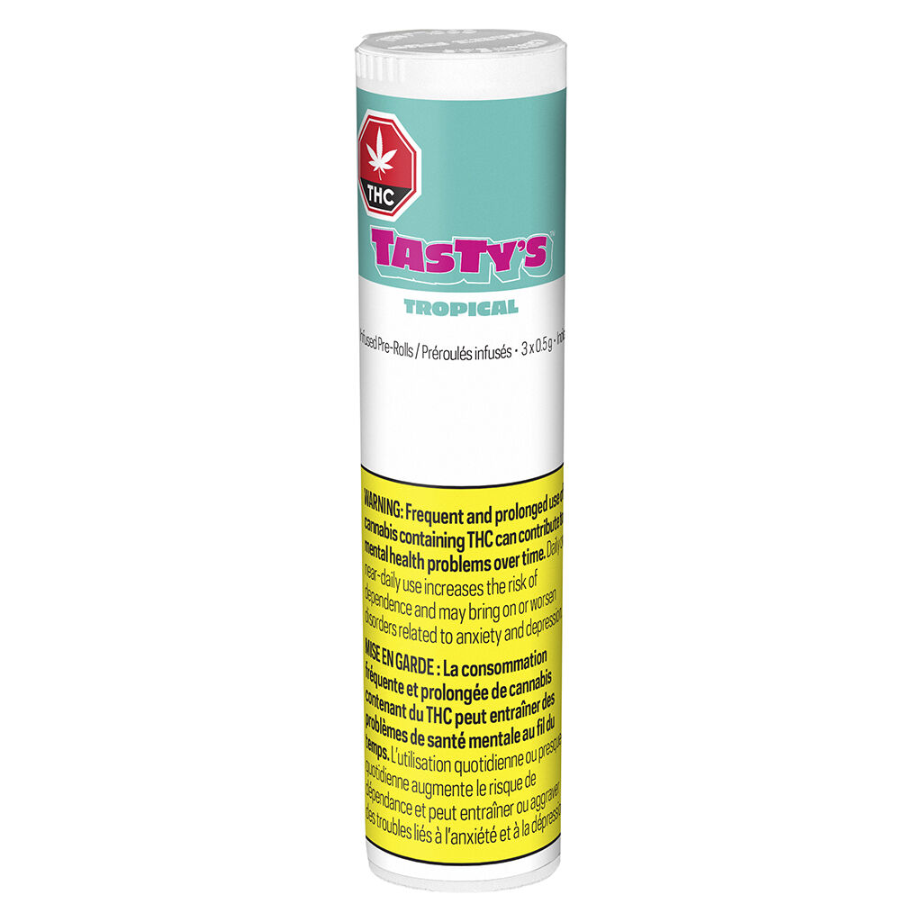 Tasty's - Tropical Infused Pre-Roll - Indica - 3x0.5g