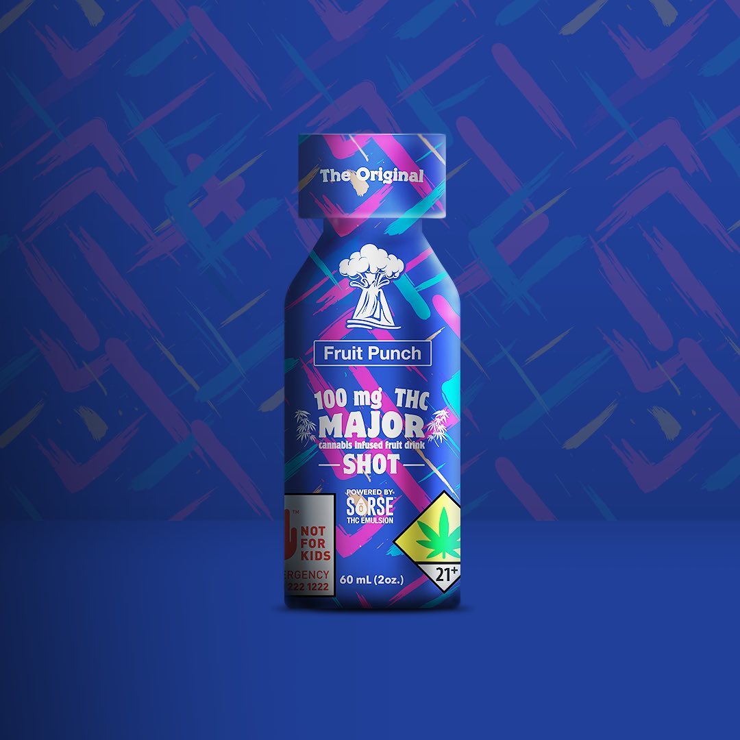 Major: Fruit Punch - Blast Shot 100mg
