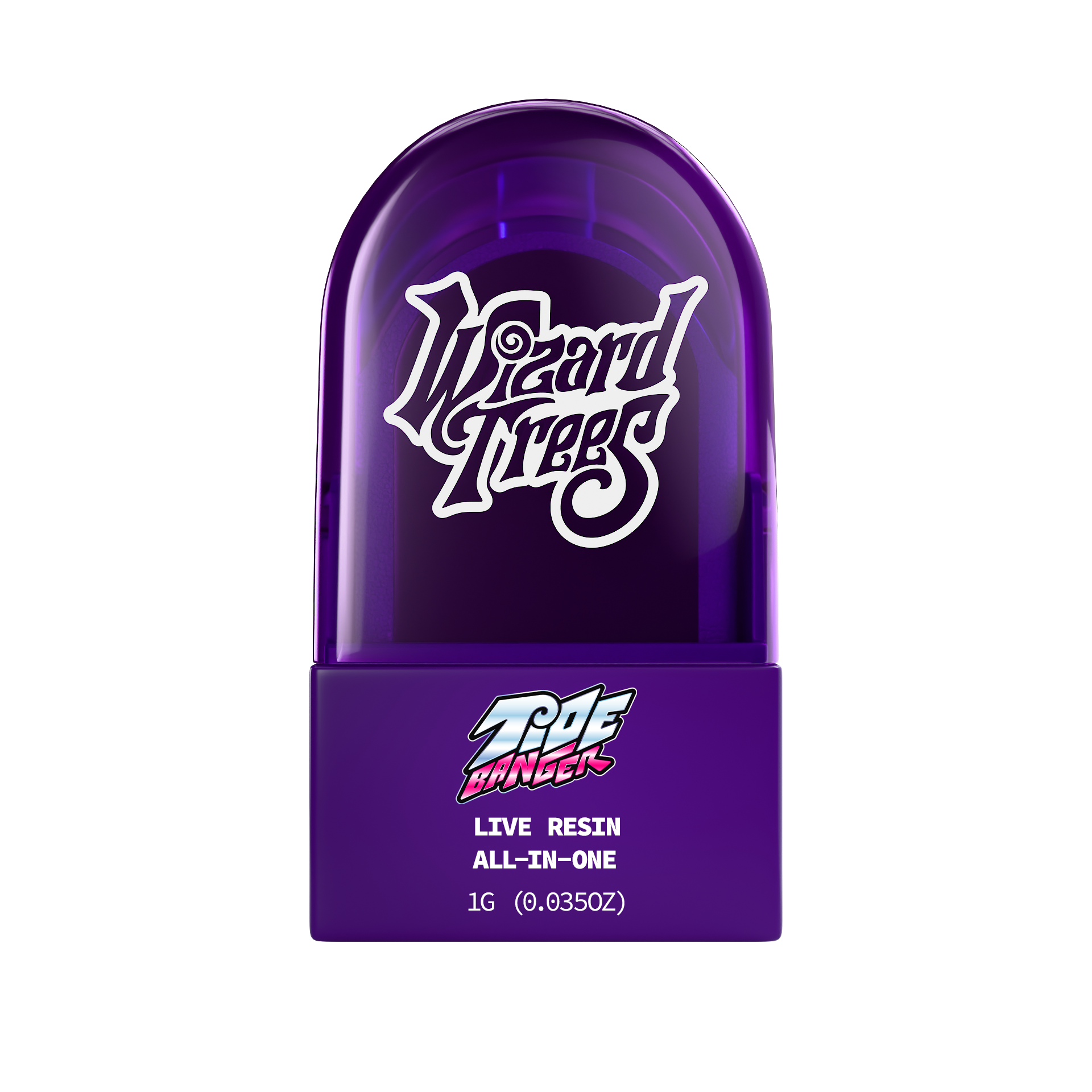 Wizard Trees | Live Resin AIO Vape | Tidebanger | 1g
