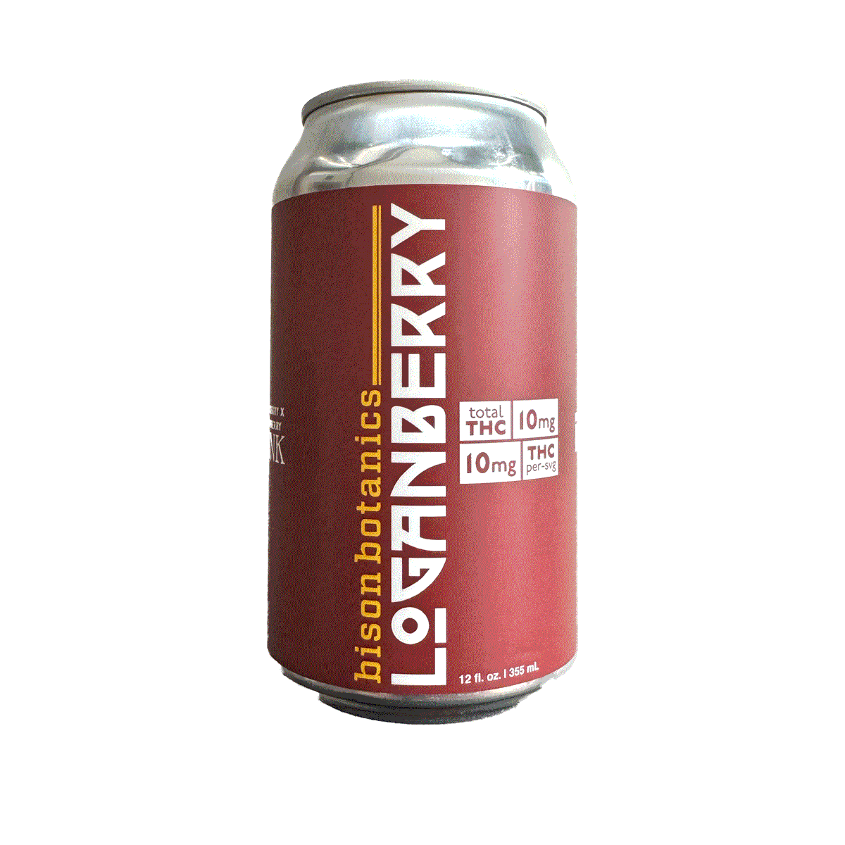 bison botanics | Loganberry | 12oz Can