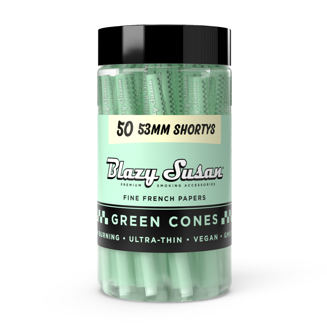 Green Paper Cones