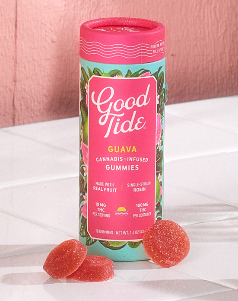 Good Tide Guava Balanced 10pk 10mg Rosin Gummies
