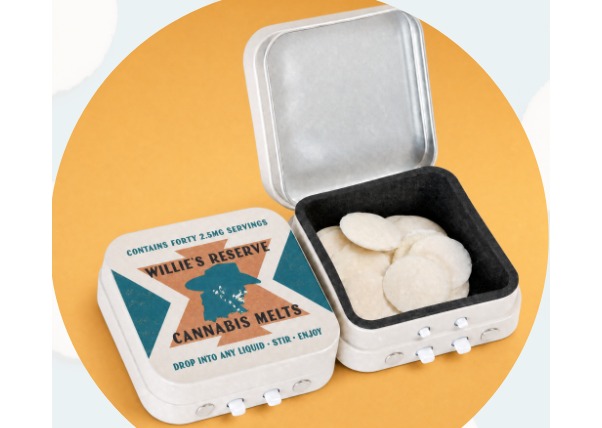 Willie's Cannabis Melts | Sublingual Dots | 40pk | 100mg