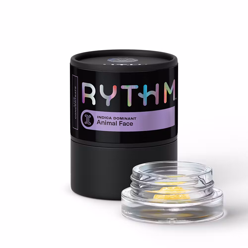 RYTHM - ANIMAL FACE - LIVE RESIN - 2G - INDICA