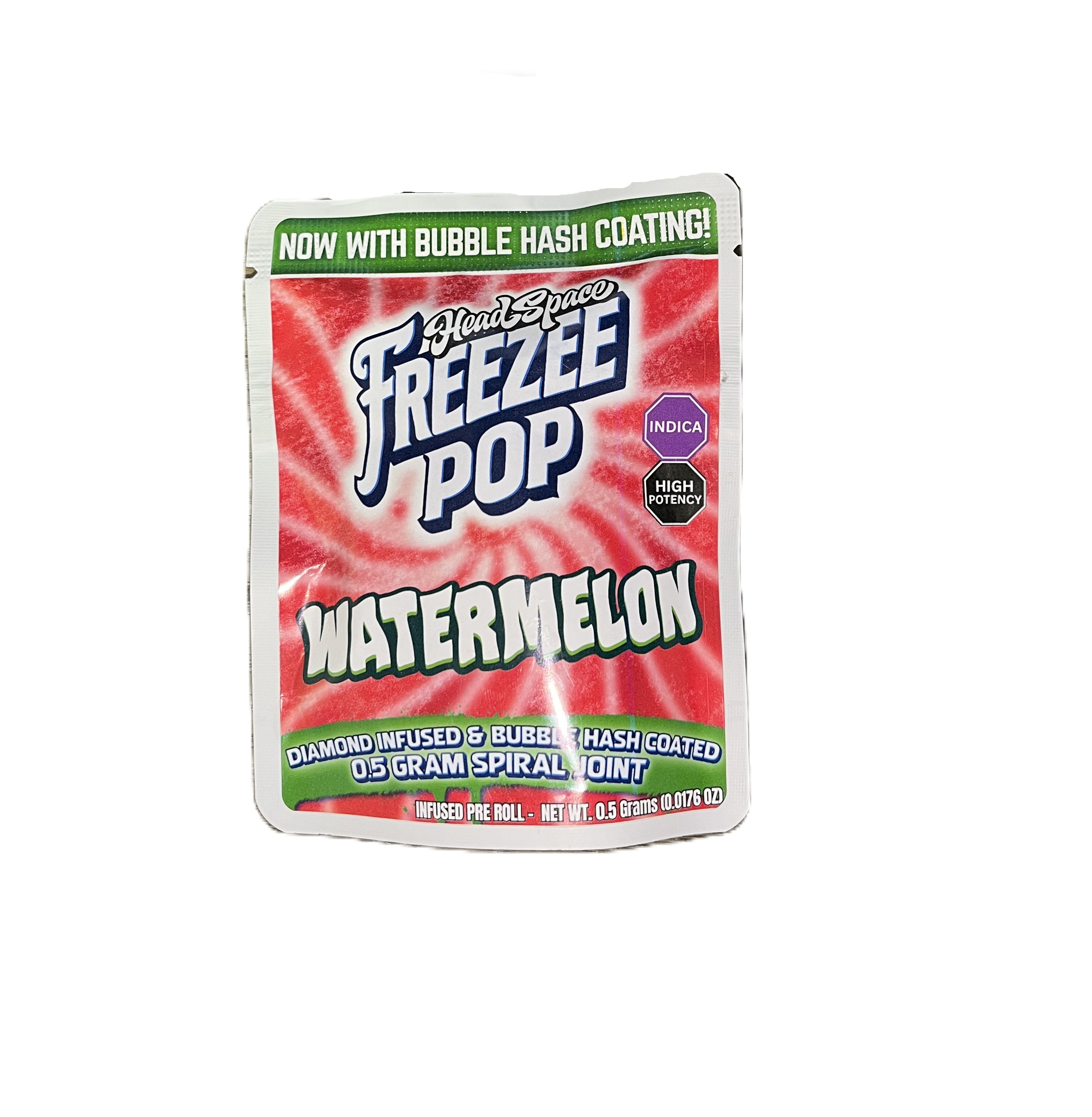 Watermelon Freezee Pop Infused Pre-Roll | 0.5g