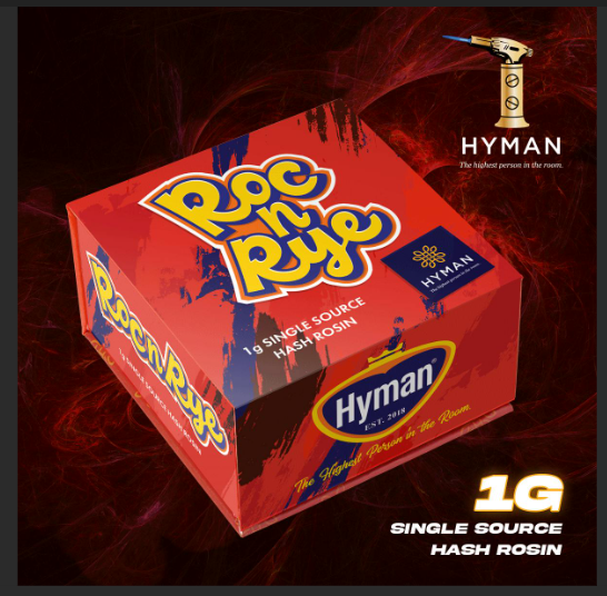 Hyman - Roc N Rye - 1g Rosin