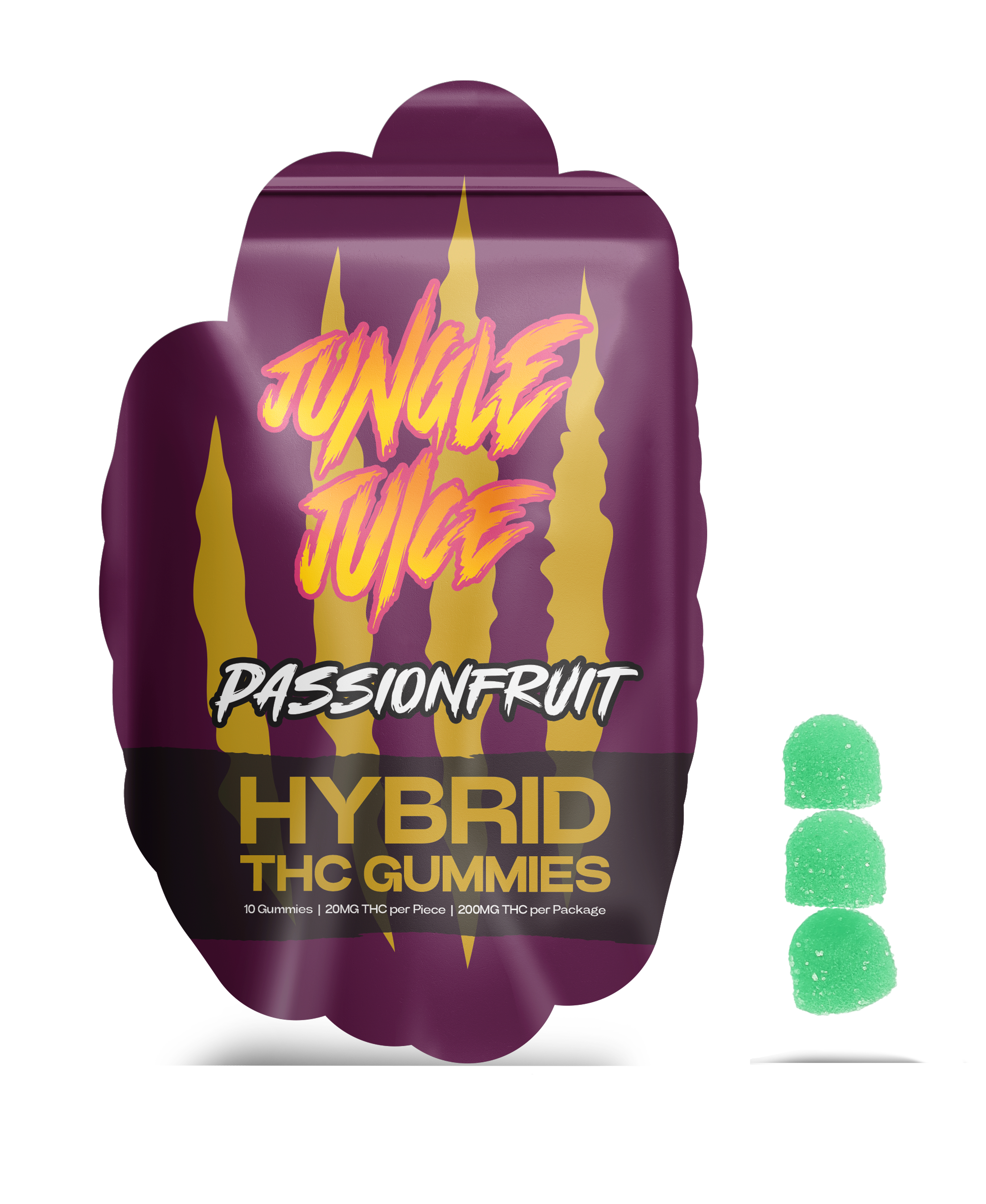 Jungle Juice - 200MG Gummies - Passionfruit