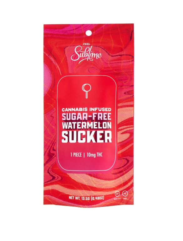 Sublime | Sugar Free Watermelon Sucker [H] 10mg