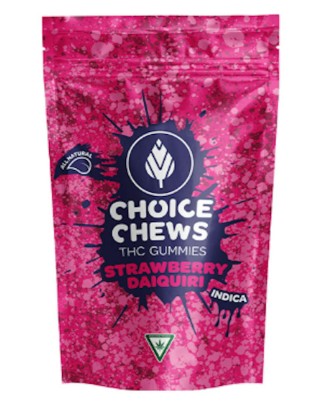Strawberry Daiquiri Indica Gummies (10 x )