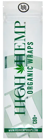High Hemp Wraps - Original Herbal - 2ct