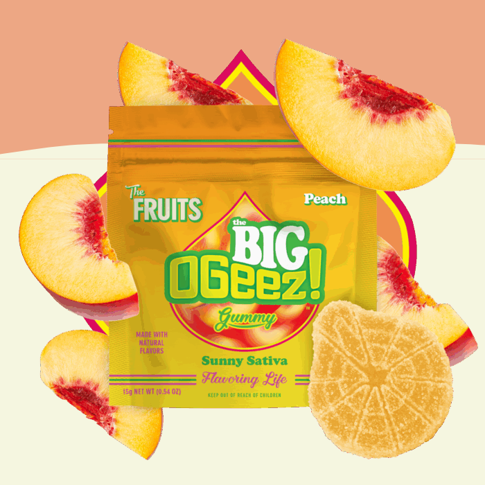 Peach - BIG Sativa - Gummy - 50mg (1pk)