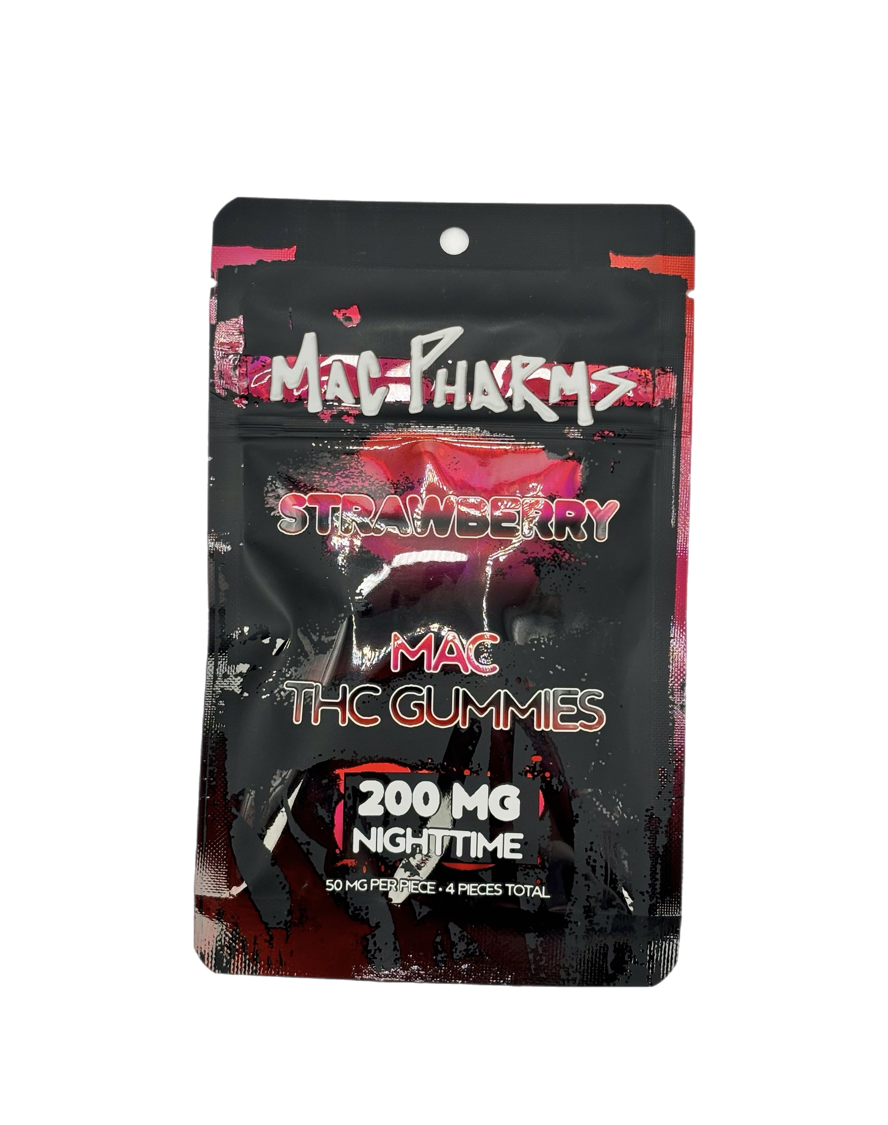 MAC PHARMS | STRAWBERRY | GUMMIES | 200MG